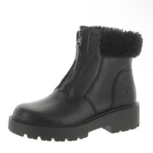 Ugg Womens Czeriesa Leather Faux Fur Lined Chelsea Boots